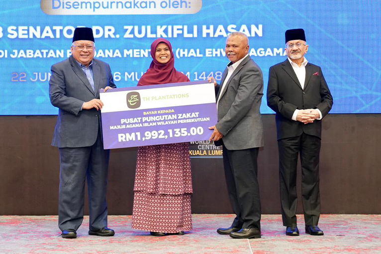TH PLANTATIONS Contributes RM1.99 Million in Business Zakat at Corporate Zakat 2026 Ceremony